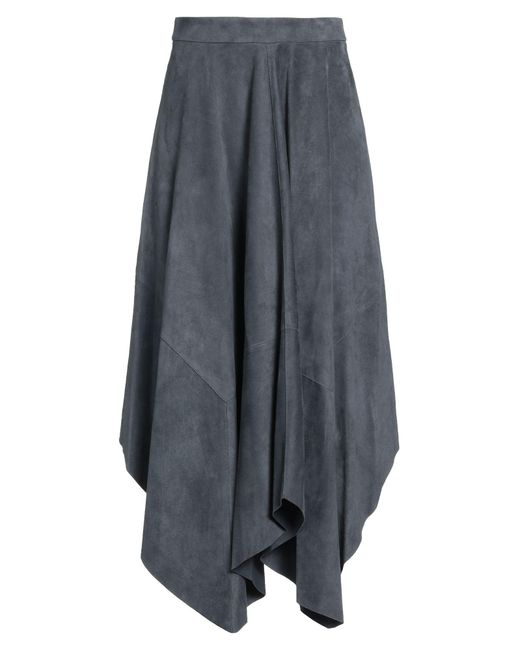 Isabel Marant Gray Midi Skirt