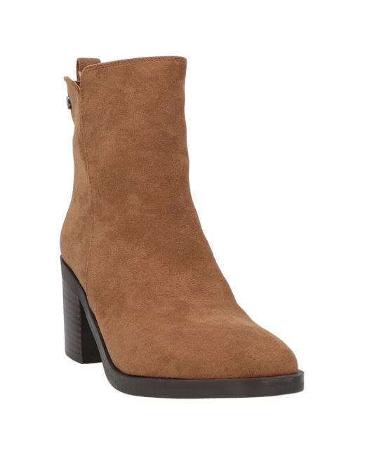 Xti Brown Ankle Boots