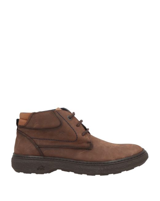 Fluchos Brown Ankle Boots for men