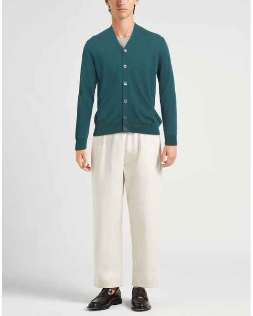 Zanone Strickjacke in Green für Herren