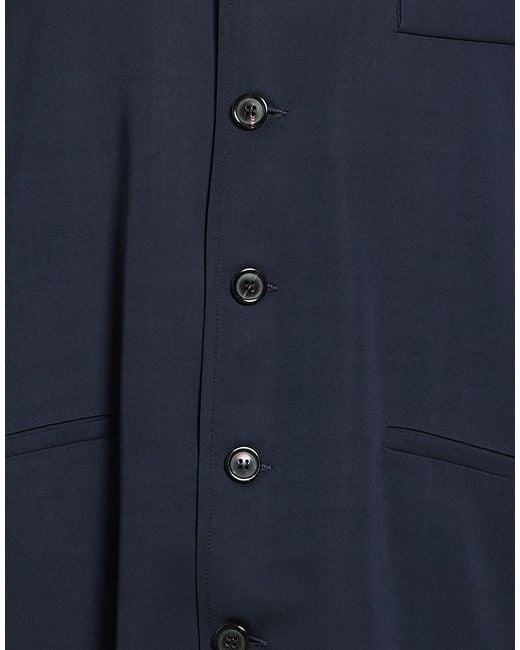 Grifoni Blue Jacket Viscose, Virgin Wool, Elastane for men