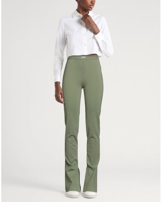 Off-White c/o Virgil Abloh Green Leggings