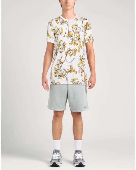 Versace Jeans Couture White T-Shirt Cotton for men