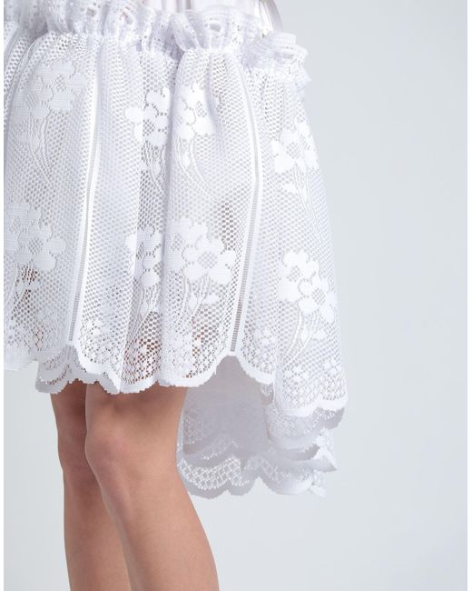 YUHAN WANG White Mini Skirt