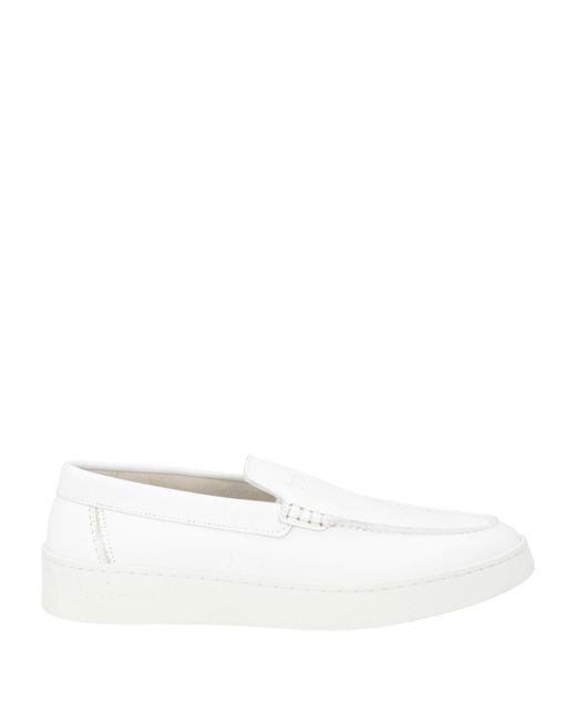 Harmont & Blaine White Loafers Leather for men