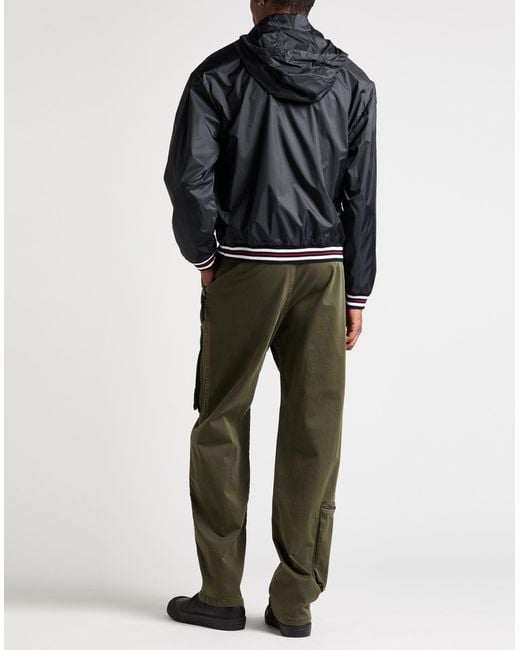 Thom Browne Black Jacket Polyamide, Cotton, Elastane for men