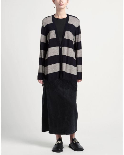 Elena Miro Black Midnight Cardigan Acrylic, Polyamide, Viscose, Cashmere