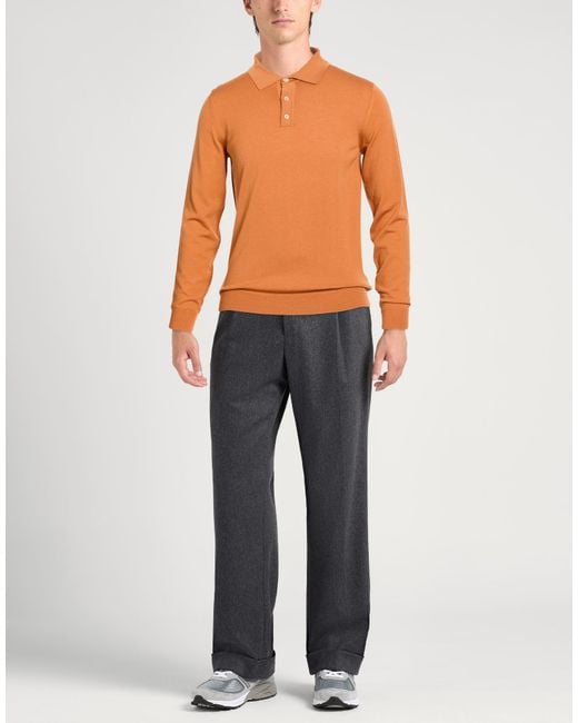 Pullover di Zanone in Orange da Uomo
