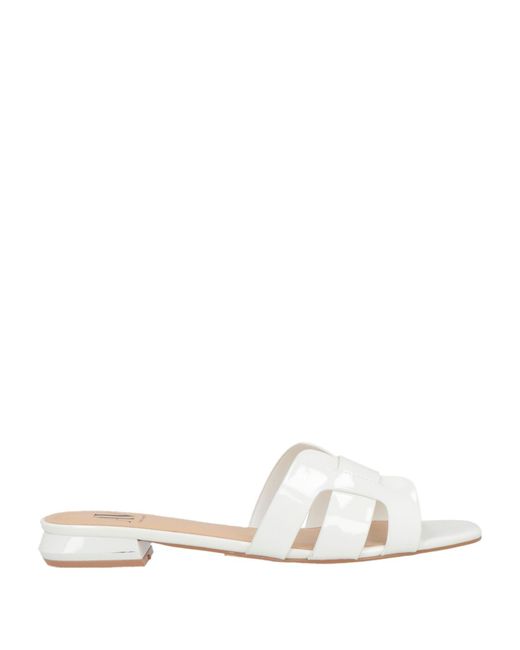 Albano White Sandals
