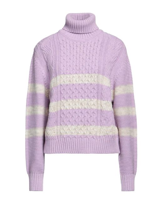Cuello alto Jijil de color Purple