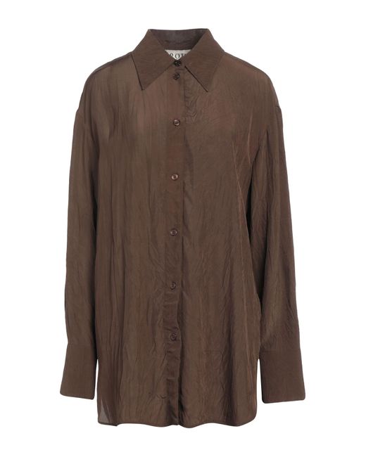 Rohe Brown Shirt Viscose