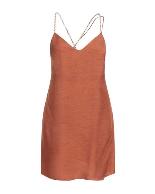 Maliparmi Brown Mini Dress