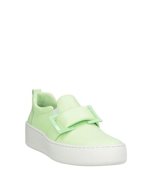 Sergio Rossi Green Sneakers