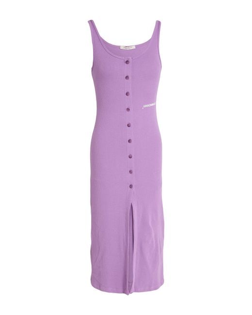 hinnominate Purple Midi Dress