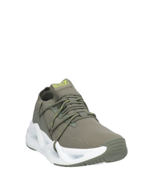 EA7 Green Sneakers for men
