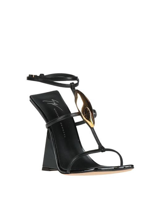 Giuseppe Zanotti Black Sandale