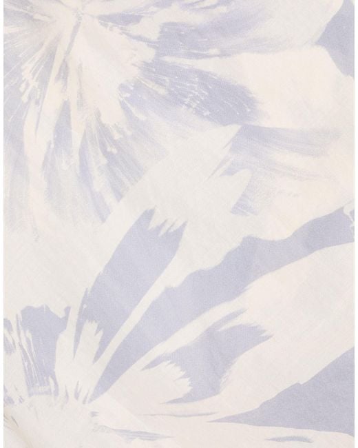 ALESSIA SANTI White Scarf Cotton
