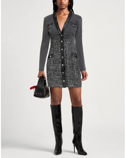 Gaelle Paris Black Mini Dress