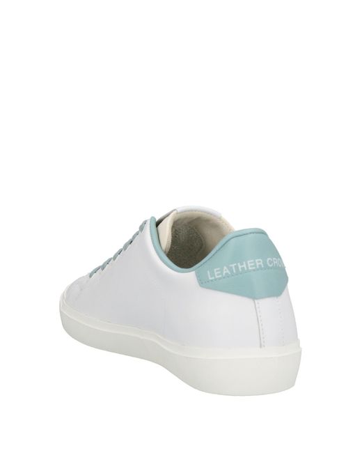 Leather Crown White Sneakers