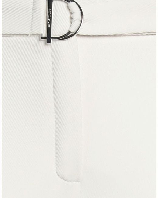 Caroline Biss White Pants Polyester
