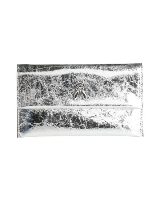 Patrizia Pepe Gray Handbags