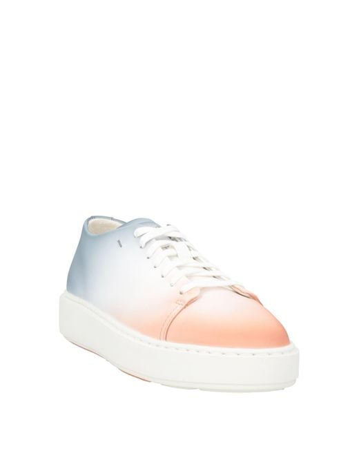 Santoni Blue Trainers