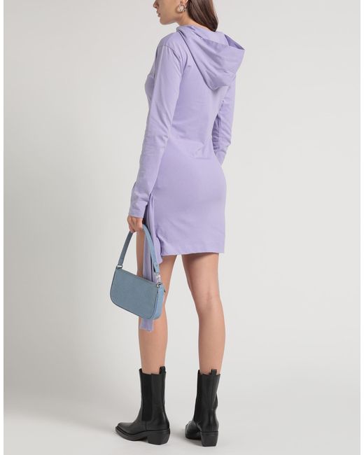 MSGM Purple Mini Dress