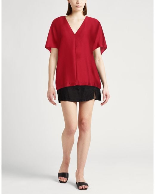 Semicouture Red Tops