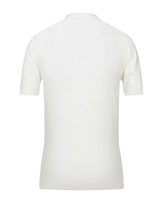 Bl'ker White Sweater for men