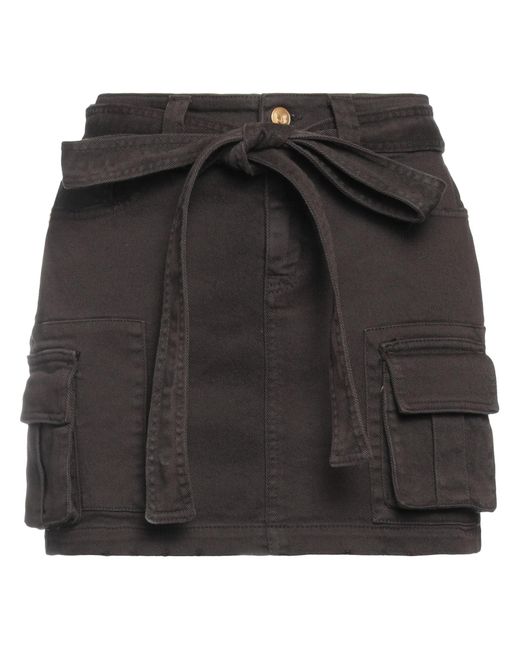Blumarine Black Denim Skirt