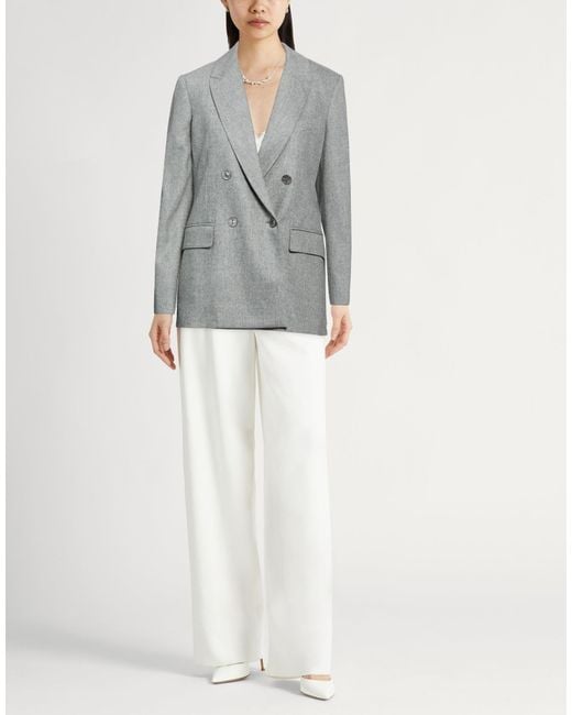 Agnona Gray Blazer