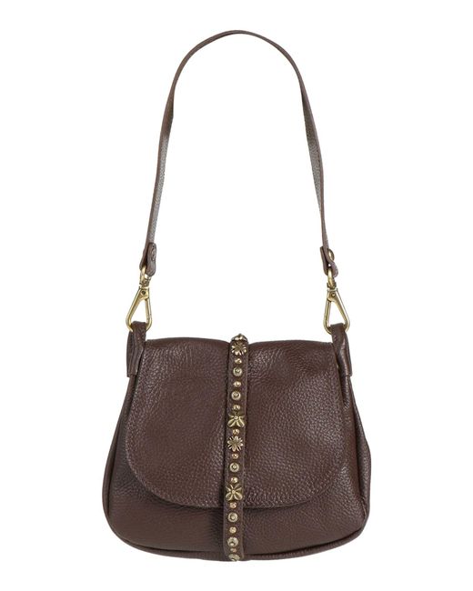Campomaggi Brown Shoulder Bags
