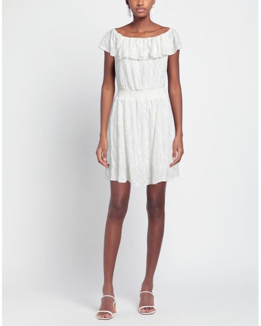 Liu Jo White Mini Dress