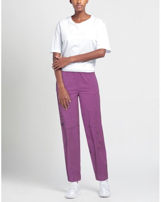 Ganni Purple Trouser