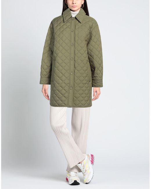 Stand Studio Green Coat
