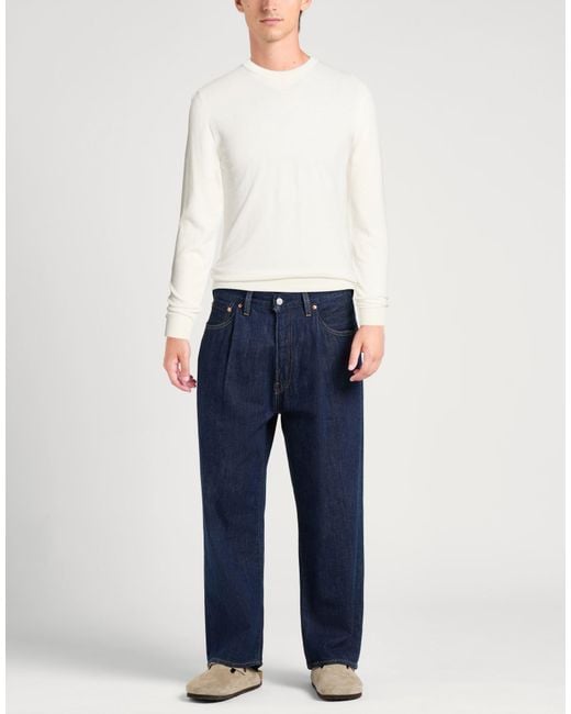 Bellwood White Sweater Cotton for men