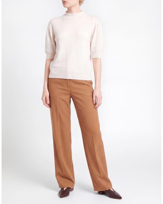 Nora Barth White Turtleneck Viscose, Polyester, Elastane