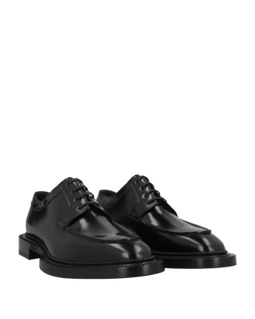Bally Black Lace-Up Shoes Calfskin for men