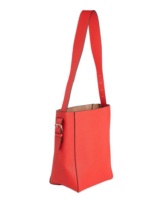 Valextra Red Shoulder Bag