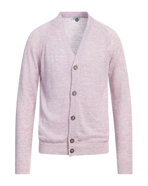 Heritage Strickjacke in Pink für Herren