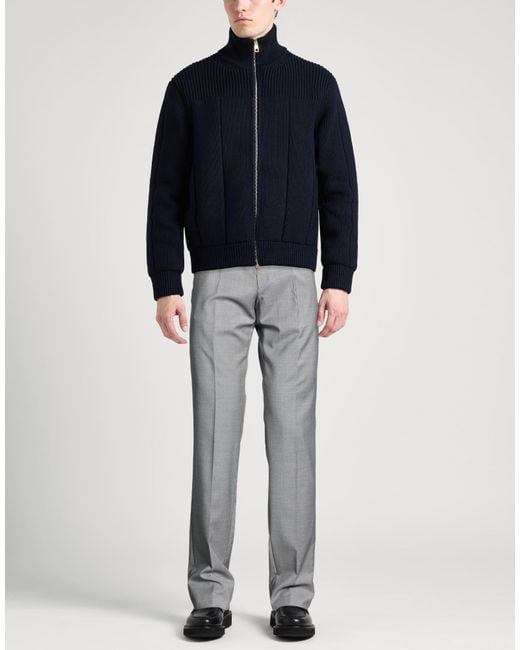 Caruso Gray Pants Wool for men