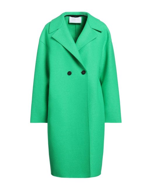 Harris Wharf London Green Coat