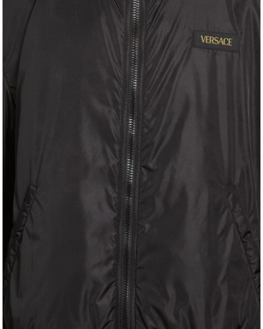 Versace Black Jacket Polyester for men
