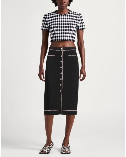 Sandro Black Midi-Rock