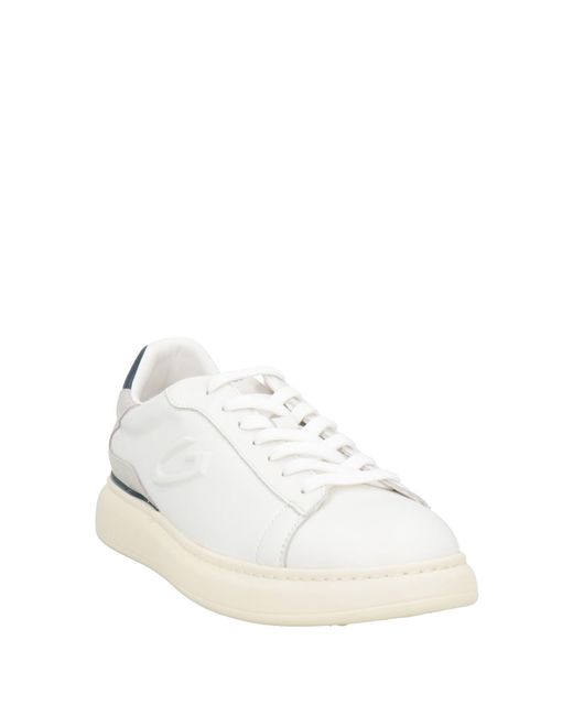 Alberto Guardiani White Sneakers for men