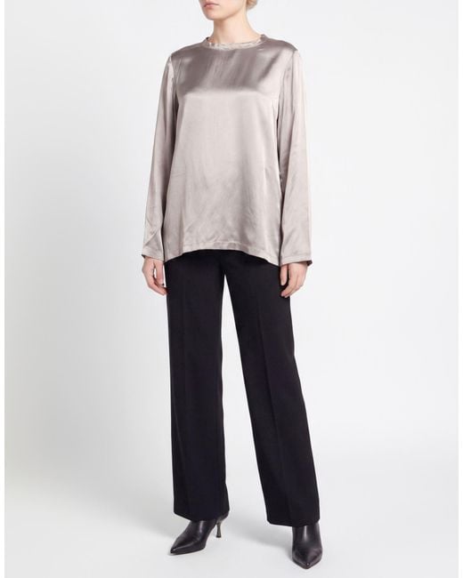 Aspesi Gray Top Viscose