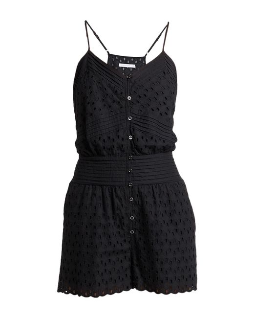 Patrizia Pepe Black Playsuits