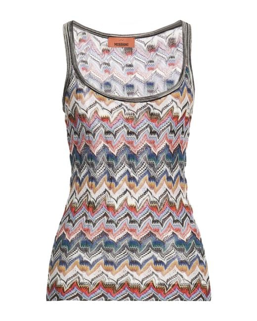 Top Missoni de color Gray