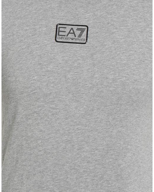 EA7 Gray T-Shirts for men