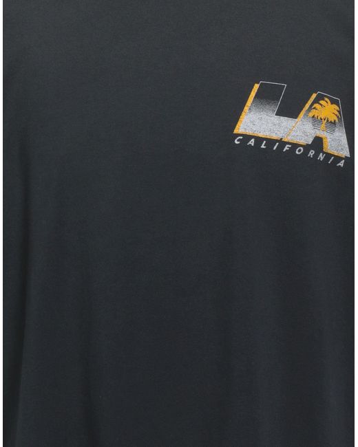 FRAME Black T-Shirt Cotton for men